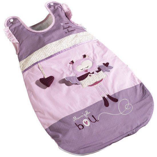 Mam'zelle Bou sac nid été Violet Petit modèle de Sauthon Baby's Sweet Home