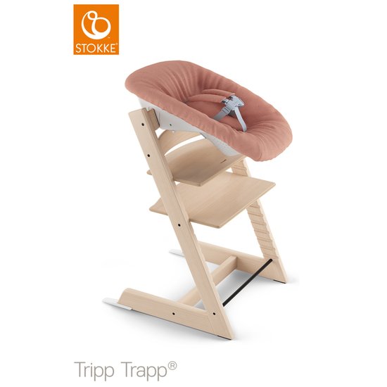 Housse Tripp Trapp® Newborn Set textile Confetti Corail   de Stokke®