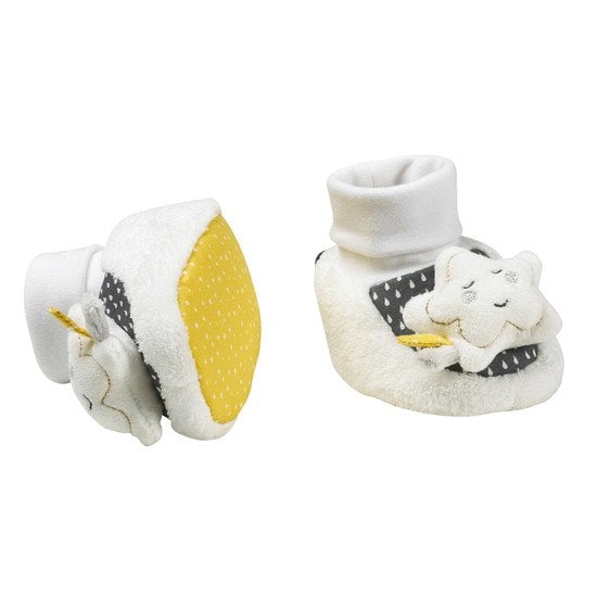 Babyfan chaussons Blanc 0-6 mois de Sauthon Baby's Sweet Home