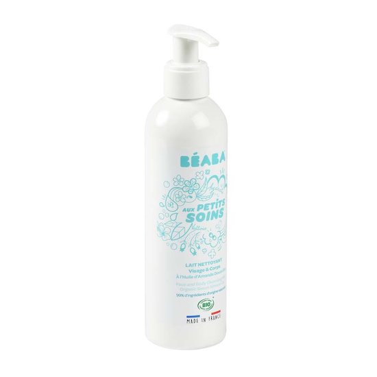 Lait nettoyant visage et corps à l'huile d'amande douce bio  250 ml de Béaba