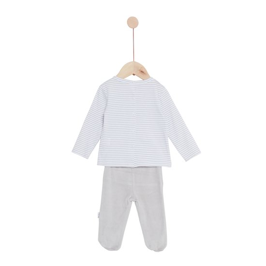 Mes Essentiels Lot 2 Pyjamas Ministripe  de P'tit bisou