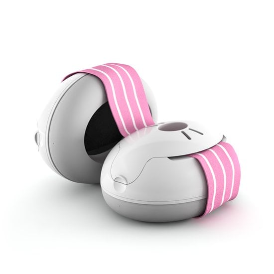 Casque anti-bruit Muffy Baby Pink de Alpine, Sécurité domestique