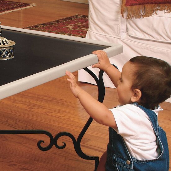 Protection de coins + bord Gris clair  de Prince Lionheart