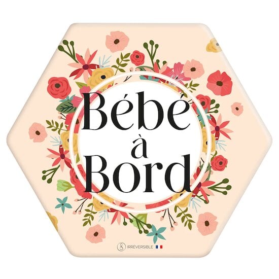 Panneau ventouse Bébé à bord - 3,95 €