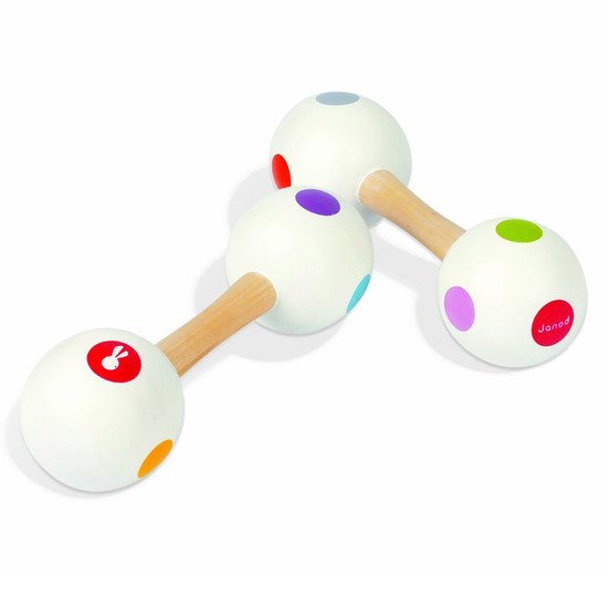 Haltère maracas   de Janod