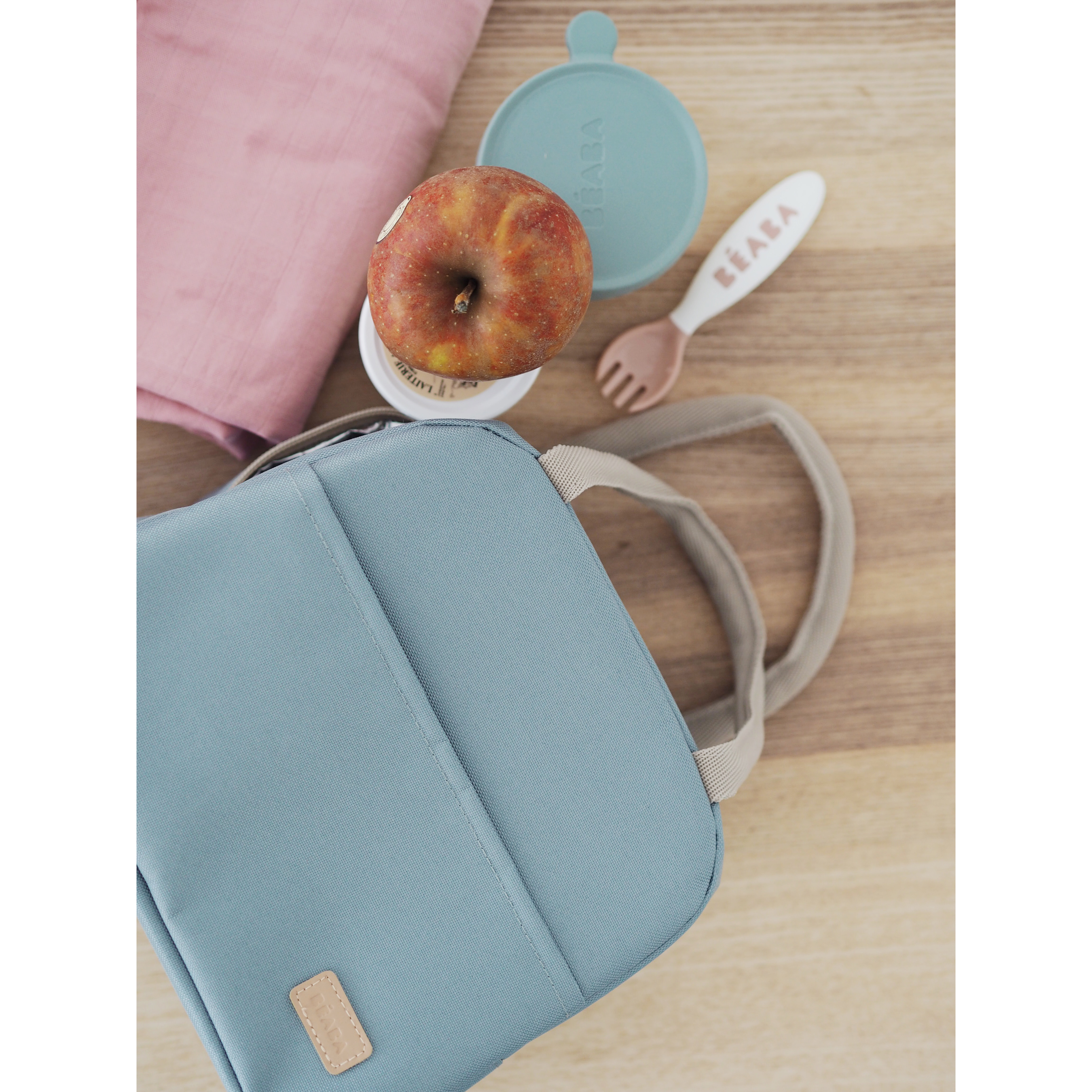 Pochette repas isotherme blue