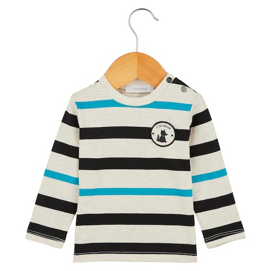 T-shirt rayures Chic à Paris