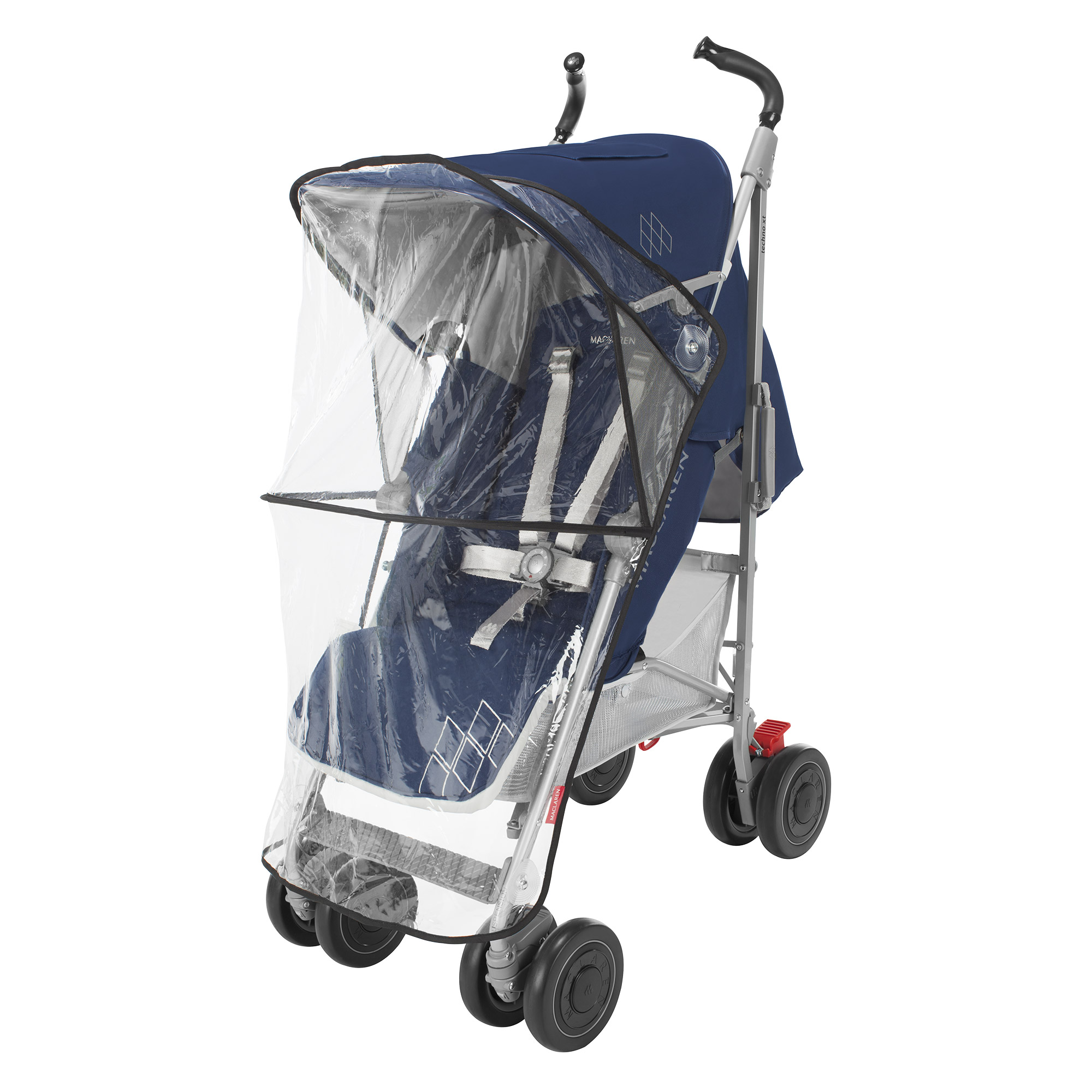 Techno XT Black Silver Maclaren, Poussettes citadines Aubert