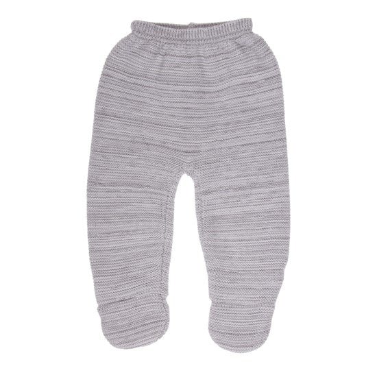 Pantalon bio collection Tricot Gris  de P'tit bisou