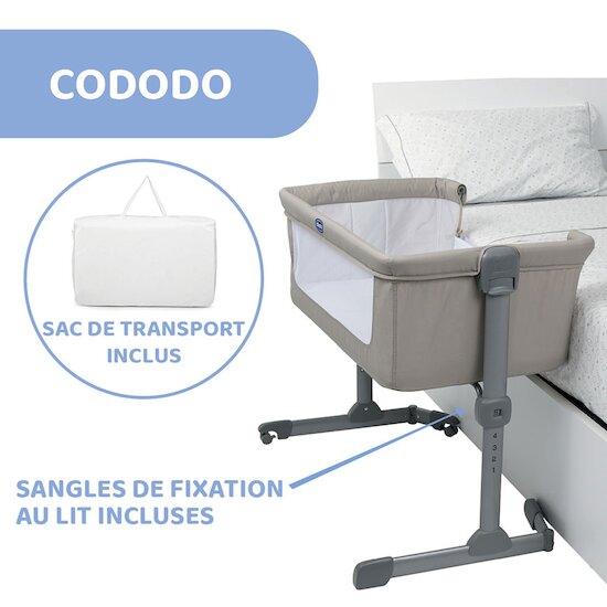 Berceau cododo Next2Me essential Dune  de Chicco