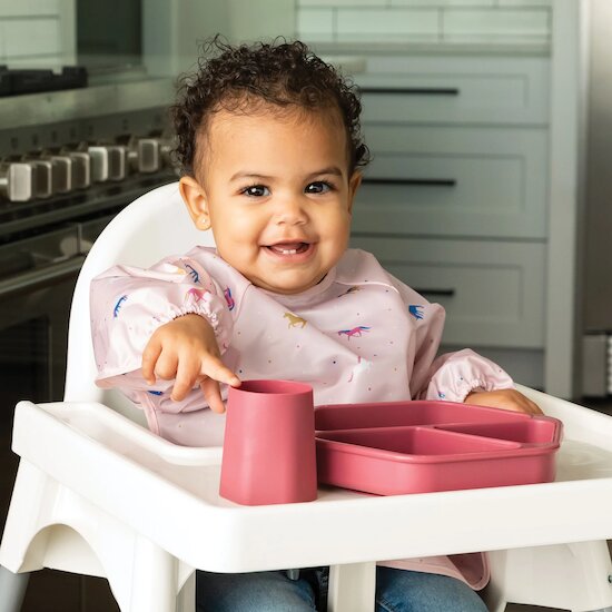 Tasse d'apprentissage Rose/Bordeaux  de Tiny Twinkle