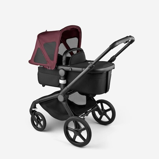 Canopy à fenêtres Hugaboo Fox 5 Dark Cherry Red  de Bugaboo