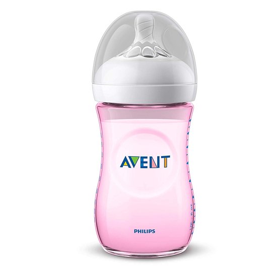 Biberon Natural 2.0 Rose 260 ml de Philips AVENT, Philips AVENT : Aubert