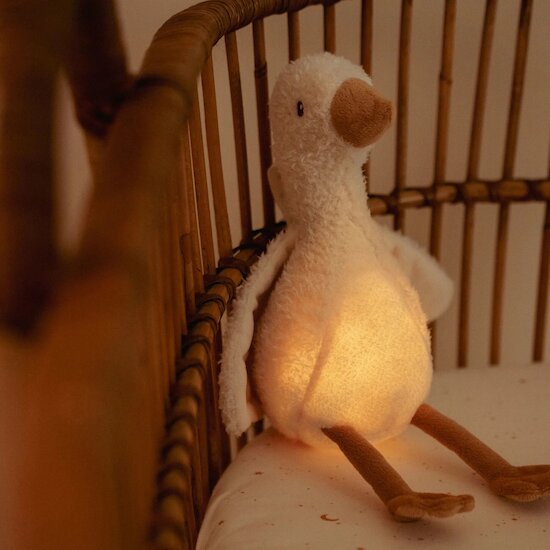 Peluche musicale & lumineuse Little Goose Oie  de Little Dutch Peluche musicale & lumineuse Little Goose Oie  de Little Dutch