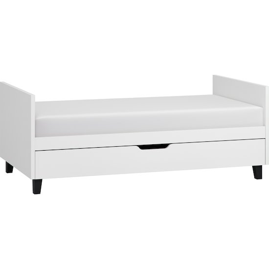 Simple Lit transformable 70x140 cm Blanc  de Vox Simple Lit transformable 70x140 cm Blanc  de Vox