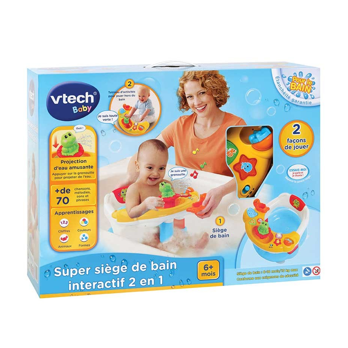 Super Siege De Bain Interactif 2 En 1 De Vtech Vtech Aubert