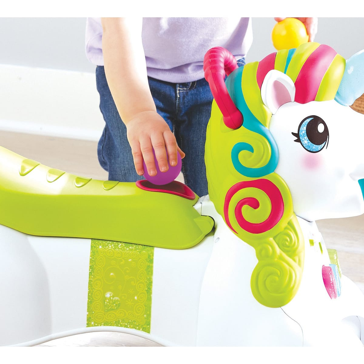 Porteur Licorne Attrapeur De Balles 3 En 1 De Infantino Porteurs Aubert