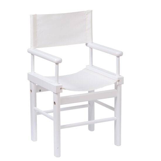 Fauteuil Metteur en Scène Blanc  de Moulin Roty