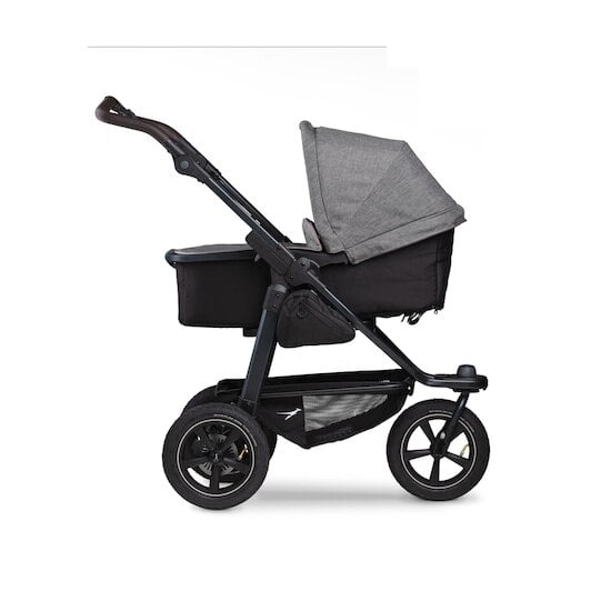 Poussette Kombi Mono2 Roues polyvalentes Premium Gris  de Trends for Kids