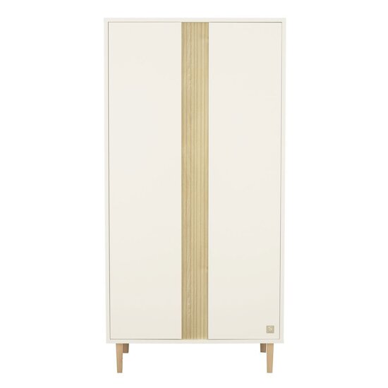 Paloma Armoire 2 portes Blanc neige  de Sauthon Baby's Sweet Home Paloma Armoire 2 portes Blanc neige  de Sauthon Baby's Sweet Home