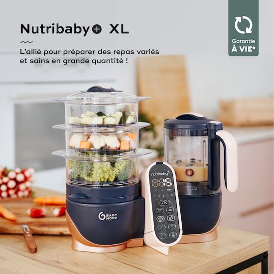 Nutribaby(+) XL Robot multifonctions bébé Grande capacité   de Babymoov Nutribaby(+) XL Robot multifonctions bébé Grande capacité   de Babymoov