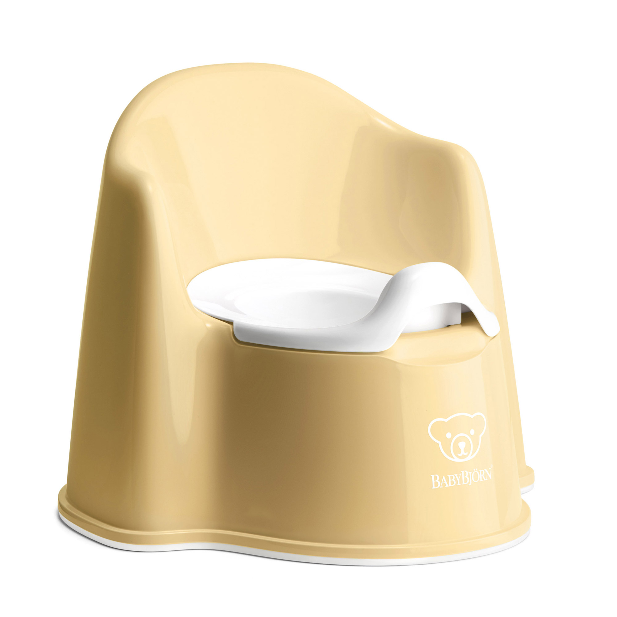 Pot fauteuil Jaune pastelBlanc Pot fauteuil Jaune pastelBlanc