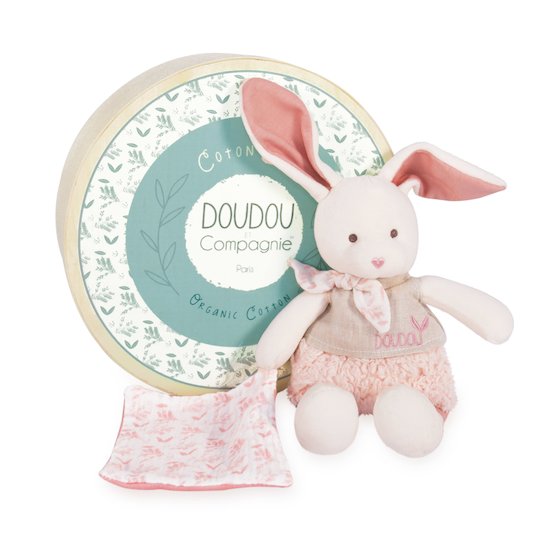 Doudou Botanic Pantin + Doudou Lapin 22 cm de Doudou et Compagnie