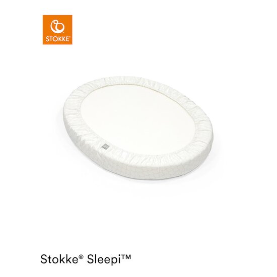 Drap-housse Stokke® Sleepi™ Mini Fans Grey  de Stokke® Drap-housse Stokke® Sleepi™ Mini Fans Grey  de Stokke®