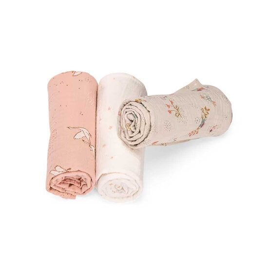 La Petite École de Danse Set de 3 langes   de Moulin Roty