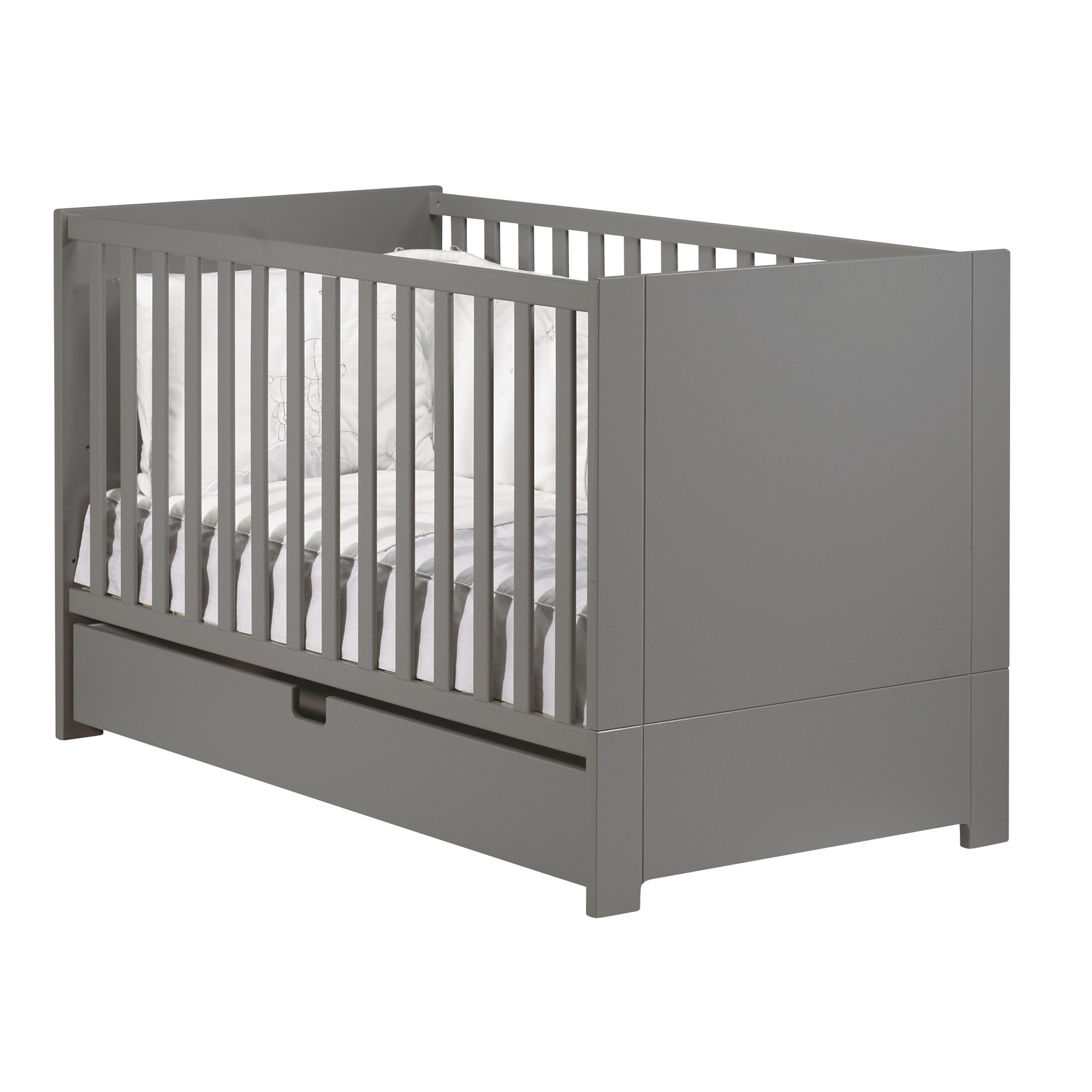 City Lit Little Big Bed 70x140 Ardoise De Sauthon Baby S Sweet Home Lits 70x140 Evolutifs Aubert
