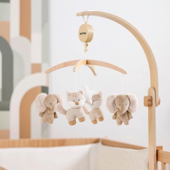 Flo, Ernest & Oli Mobile en bois   de Nattou Flo, Ernest & Oli Mobile en bois   de Nattou