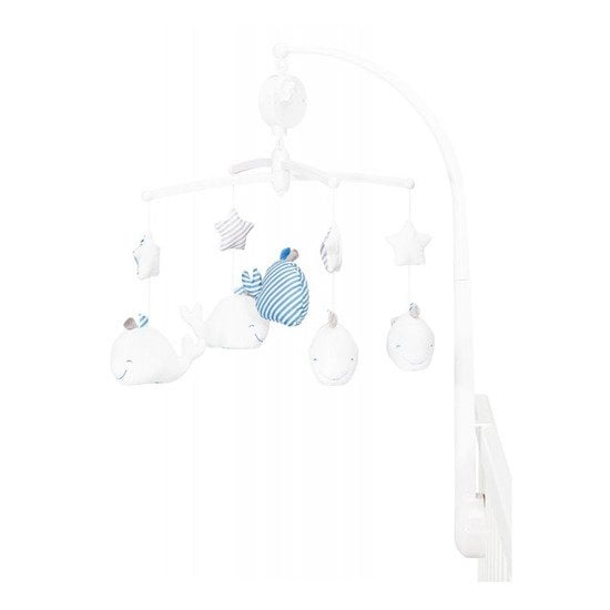 Blue Baleine mobile musical   de Sauthon Baby's Sweet Home