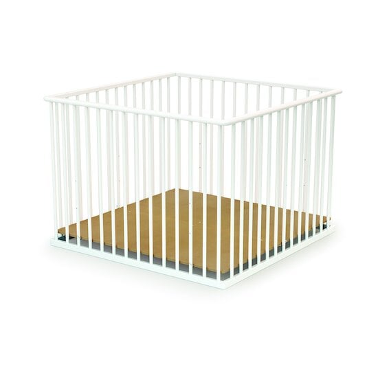 Parc en bois Blanc  de Formula Baby