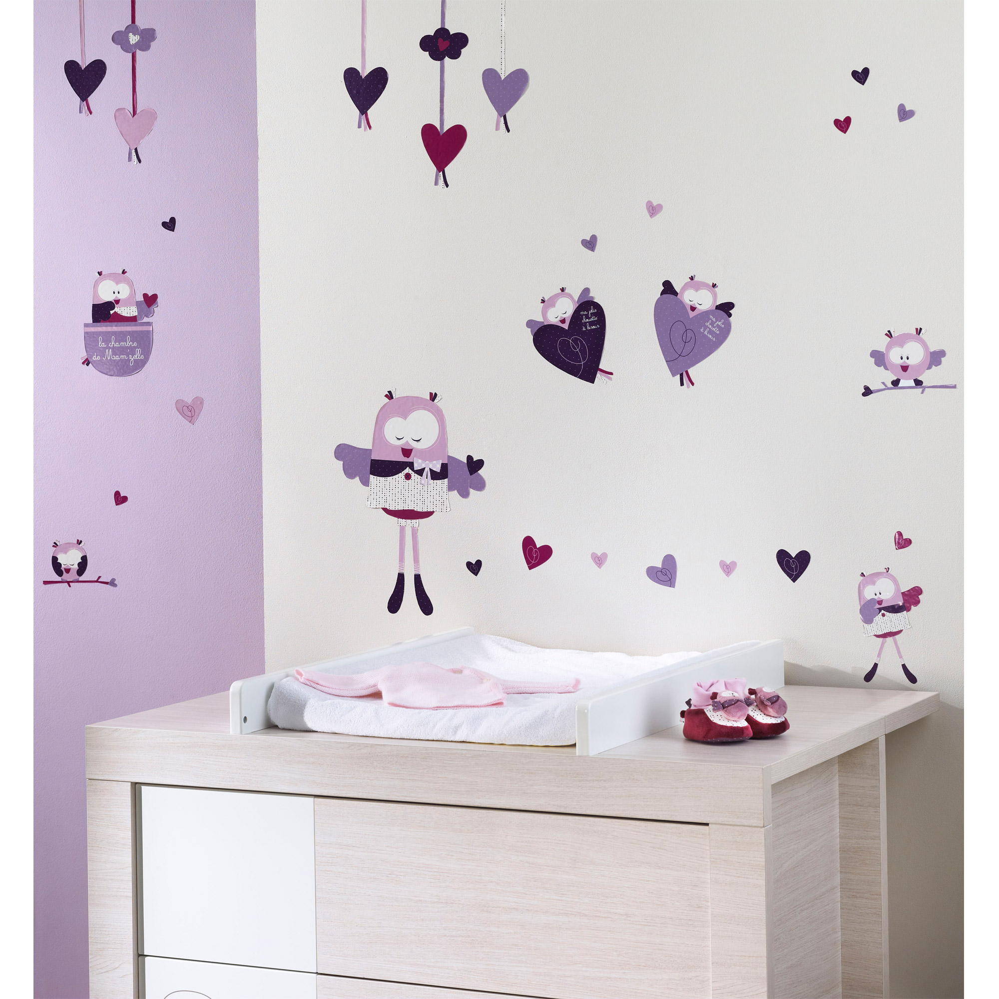 Mam Zelle Bou Stickers Muraux Violet De Sauthon Baby Deco Stickers Et Transferts Aubert Mam Zelle Bou Stickers Muraux Violet De Sauthon Baby Deco Stickers Et Transferts Aubert