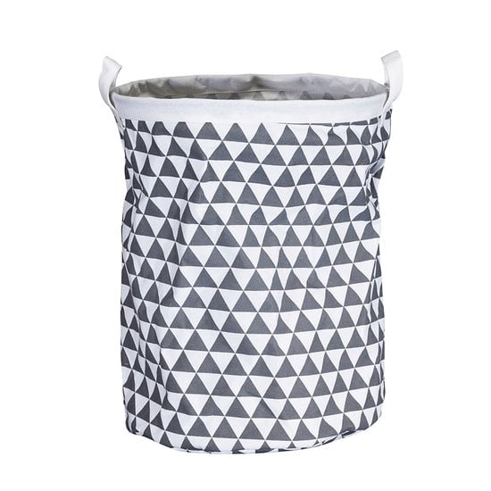 Babyfan panier de rangement  Blanc / Gris   de Sauthon Baby's Sweet Home