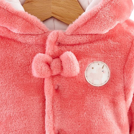 Manteau Bebe Fille Collection Licorne Rose Praline 6 Mois De P Tit Bisou Licorne Aubert