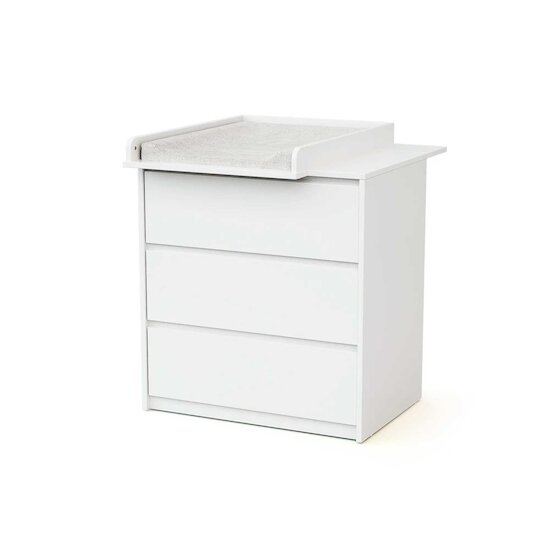 Uno Commode à langer 3 Tiroirs Blanc  de Webaby