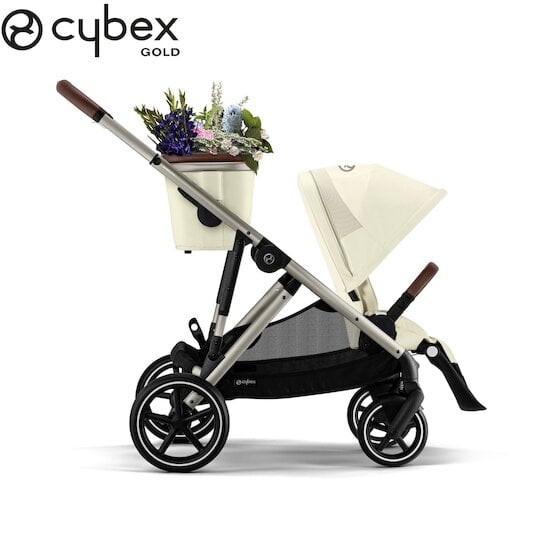 Cybex Eezy S twist 2 Classic beige + habillage pluie - Cybex