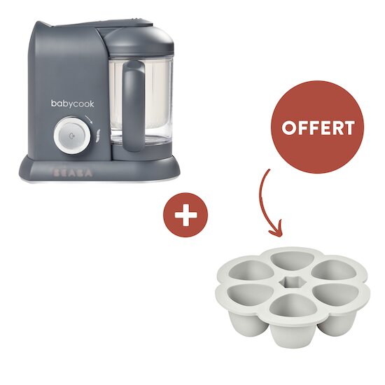 Offre Béaba : Un lot de multiportions 150ml offert pour l'achat d'un Babycook solo   de Béaba