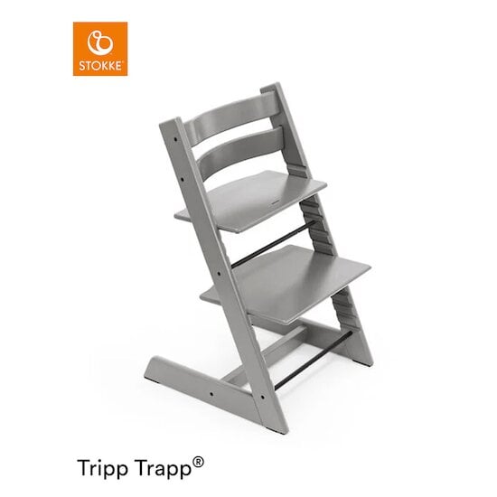 Chaise haute Tripp Trapp® Gris Tempête  de Stokke®