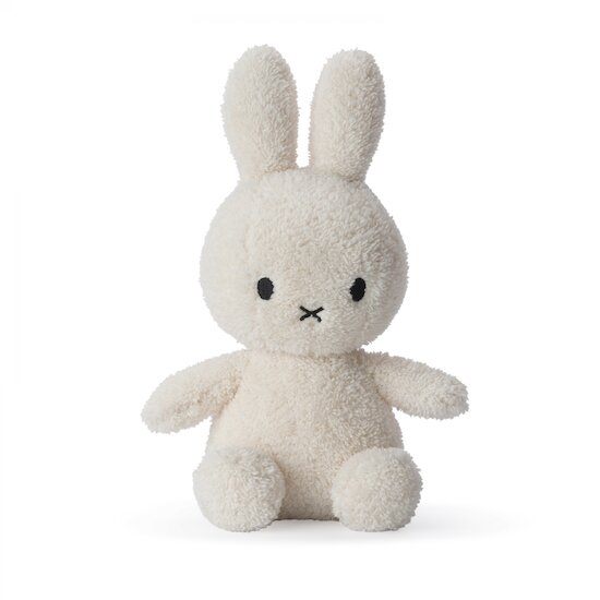 Peluche Miffy Terry extra-doux Blanc Ecru  de Bon Ton Toys