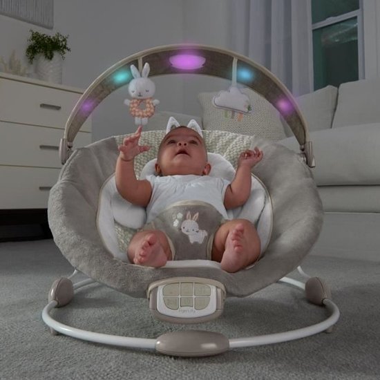 Transat Arche Lumineuse Twinkle Tails Lapin De Ingenuity Ingenuity Aubert
