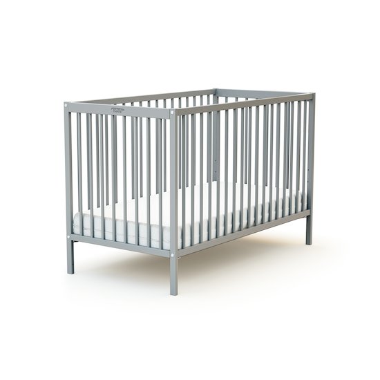 Lit en bois Gris 60 x 120 cm de Formula Baby