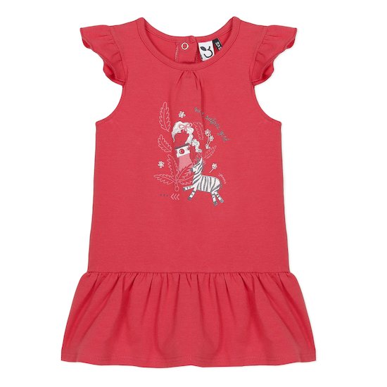 Robe à manches courtes