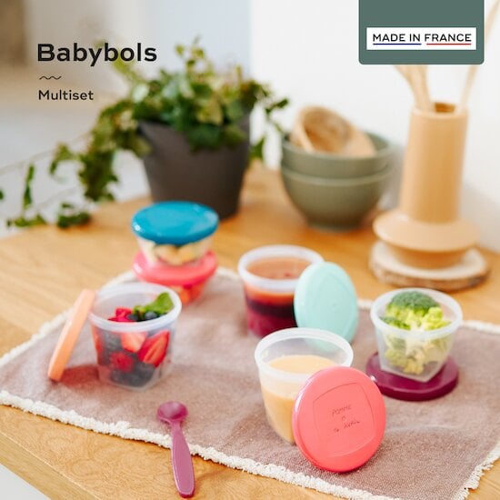 Babybols Multiset Pots de Conservation Hermétiques de Babymoov, Catégorie  CH sans promo : Aubert