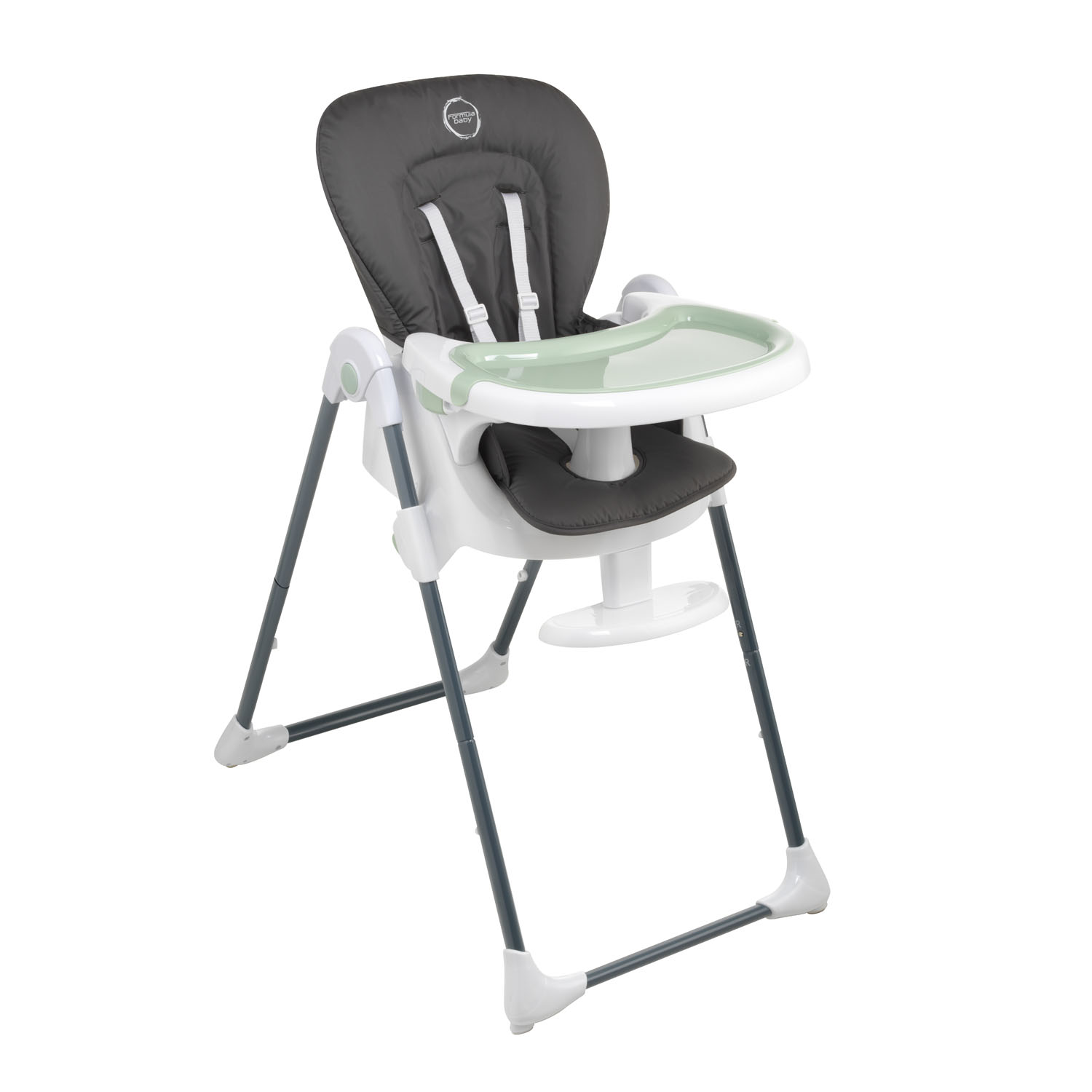 Chaise haute multipo Gris Silt de Formula Baby, Chaises hautes réglables :  Aubert