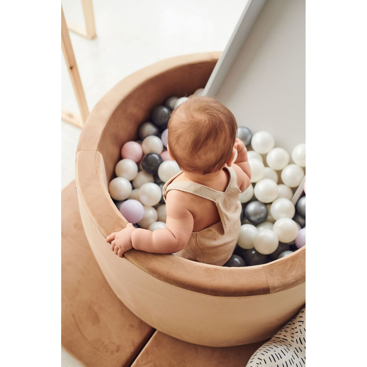Piscine Ronde A Balles Velours Beige 90 X 40 Cm De Misioo Misioo Aubert Piscine Ronde A Balles Velours Beige 90 X 40 Cm De Misioo Misioo Aubert