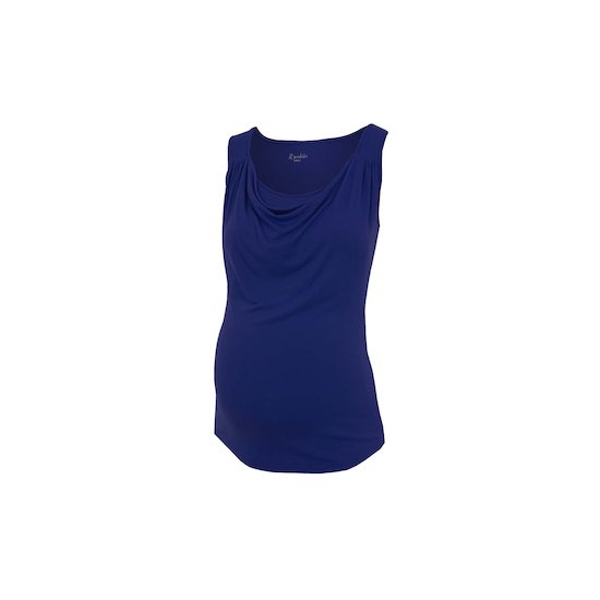 Débardeur d'allaitement Marie Bleu  de Pomkin