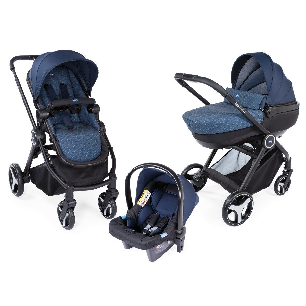 poussette combine trio chicco