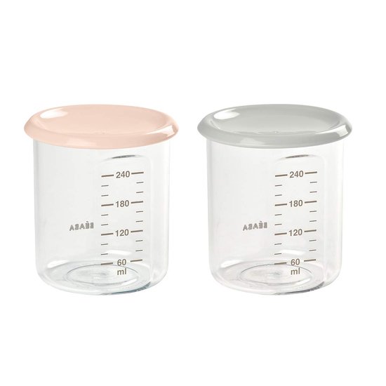 5 Pots de conservation 180ml avec couvercles de Philips AVENT, Pots : Aubert